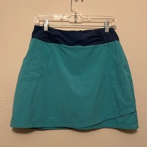 Title Nine Skort Women's Size M Nimblene Athletic Skirt Teal